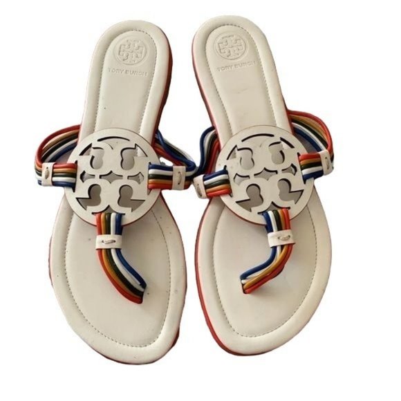 Tory Burch Leather Mignon Thong Sandals - Picture 3 of 6